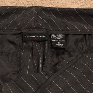 Pinstripe dress pants